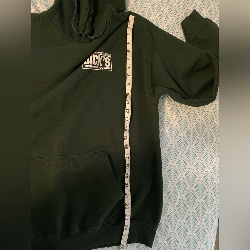 Gildan Dark Green DICK'S Sporting Goods Hooded Sweatshirt - Picture 5 of 6
